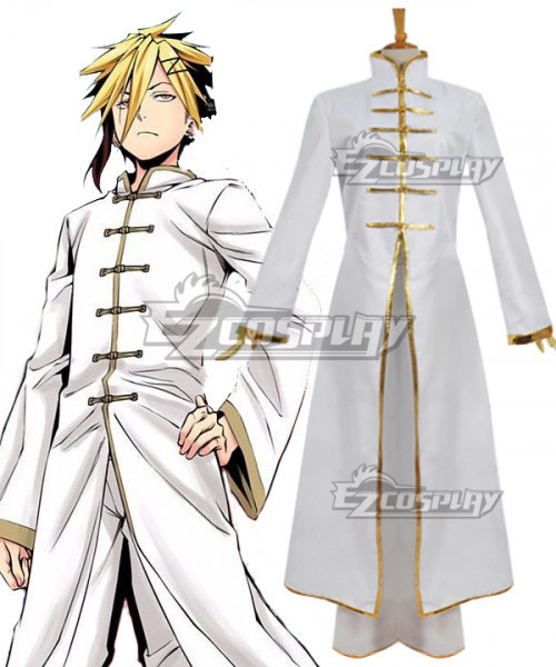 Food Wars Shokugeki no Soma Terunori Kuga Cosplay Costume #food