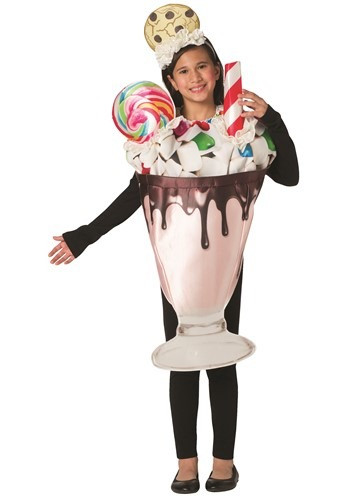 Have your little one looking sweet with this Kids Milkshake Costume. Be the treat of the party with this costume. #food