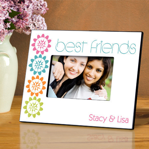 Picture Frames featuring Best Friend themes in several colors and styles. Free Personalization! #best