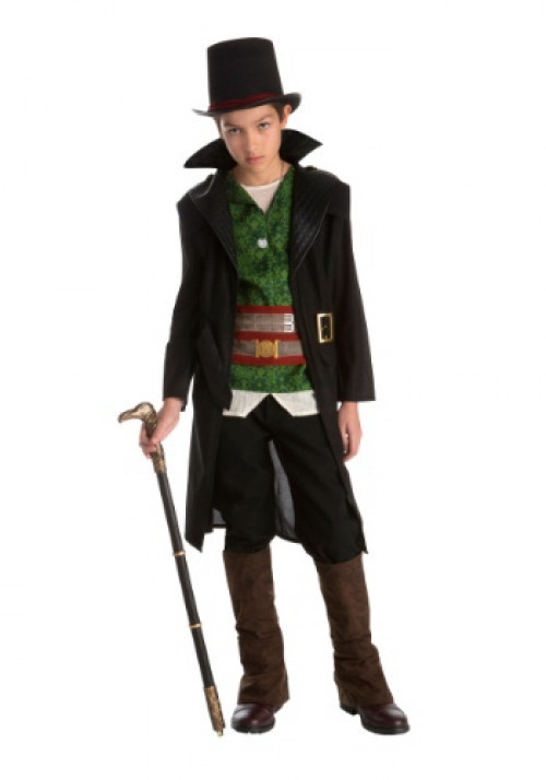 Whether the mission is collecting all the candy on the street or hunting down that owner of that creepy Victorian factory he'll be unstoppable in this classic Jacob Frye child costume from Assassins Creed. #Jacob