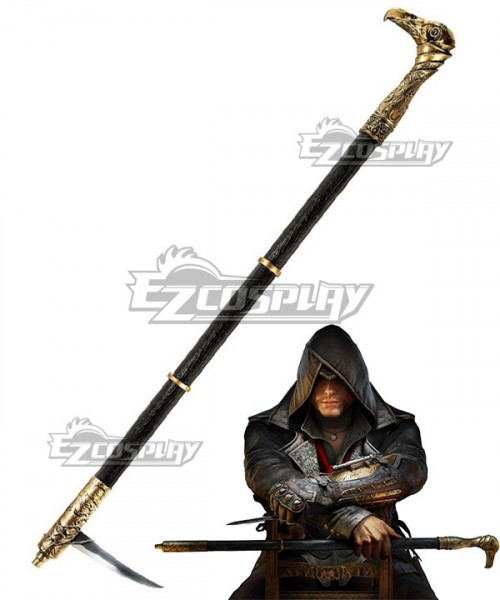 Assassin's Creed Syndicate Jacob Frye Cane Sword Cosplay Weapon Prop #Jacob