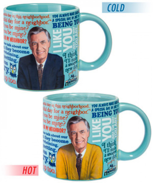 Mister Rogers Sweater Changing Mug #mug