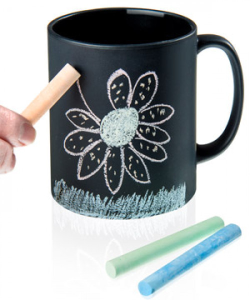 Chalk Talk Chalkboard Coffee Mug #mug