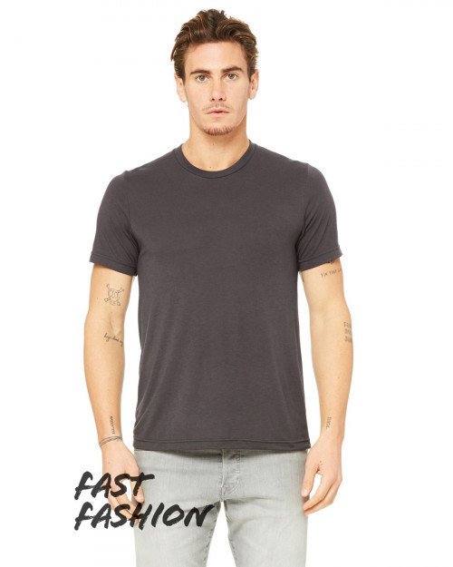 Bella + Canvas 3880C Fast Fashion Viscose Fashion Unisex T-Shirt - Dark Grey - XS #fashion