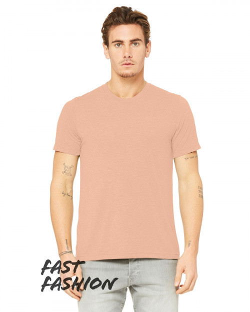 Bella + Canvas 3880C Fast Fashion Viscose Fashion Unisex T-Shirt - Peach - XS #fashion
