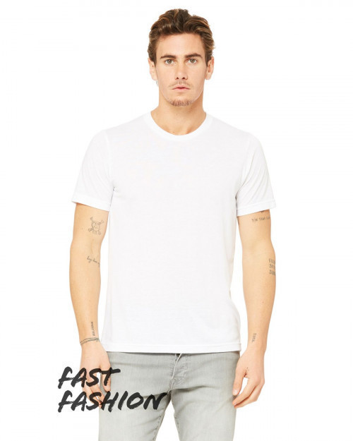Bella + Canvas 3880C Fast Fashion Viscose Fashion Unisex T-Shirt - White - XS #fashion