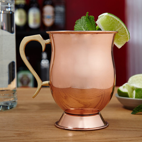 Give a distinctive gift to the sophisticated drinker in your life with our Ivan Moscow Mule copper mug. Perfect for traditional vodka cocktails, or any drink that deserves remarkable presentation, these copper mugs for Moscow Mules are protectively coated #mug