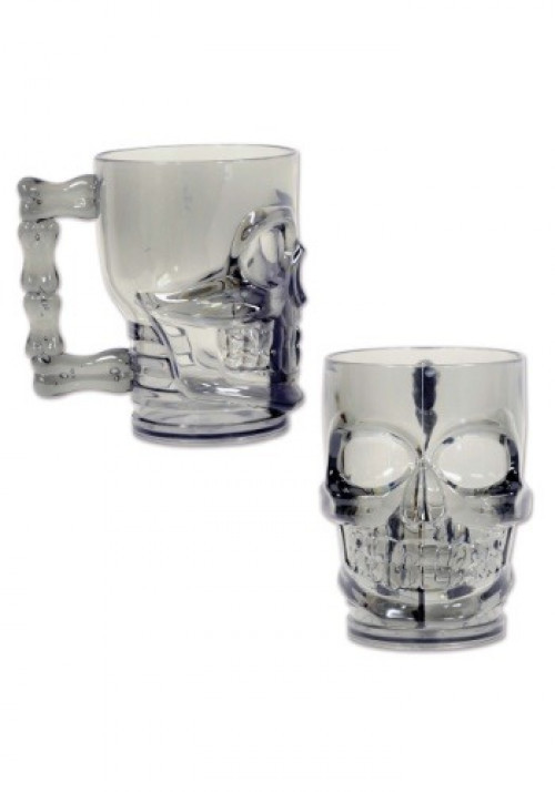 Add some flare to your beverage with the Skull Mug. #mug