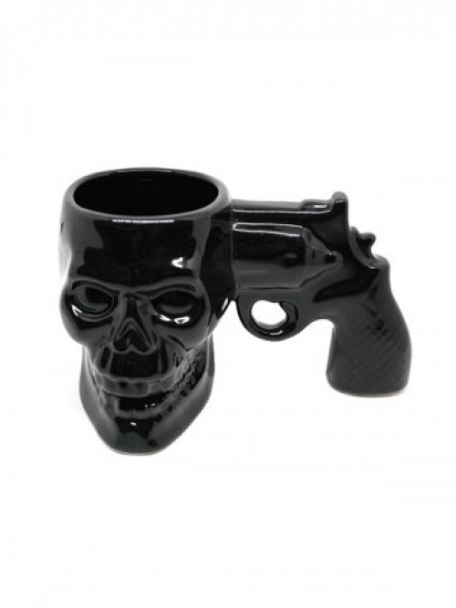 Skull Ceramic Mug #mug