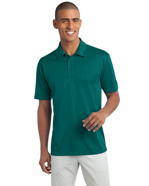 Port Authority K540 Men's Silk Touch Performance Polo - Teal Green - XS #silk