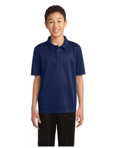Port Authority Y540 Youth Silk Touch Performance Polo - Royal - XS #silk