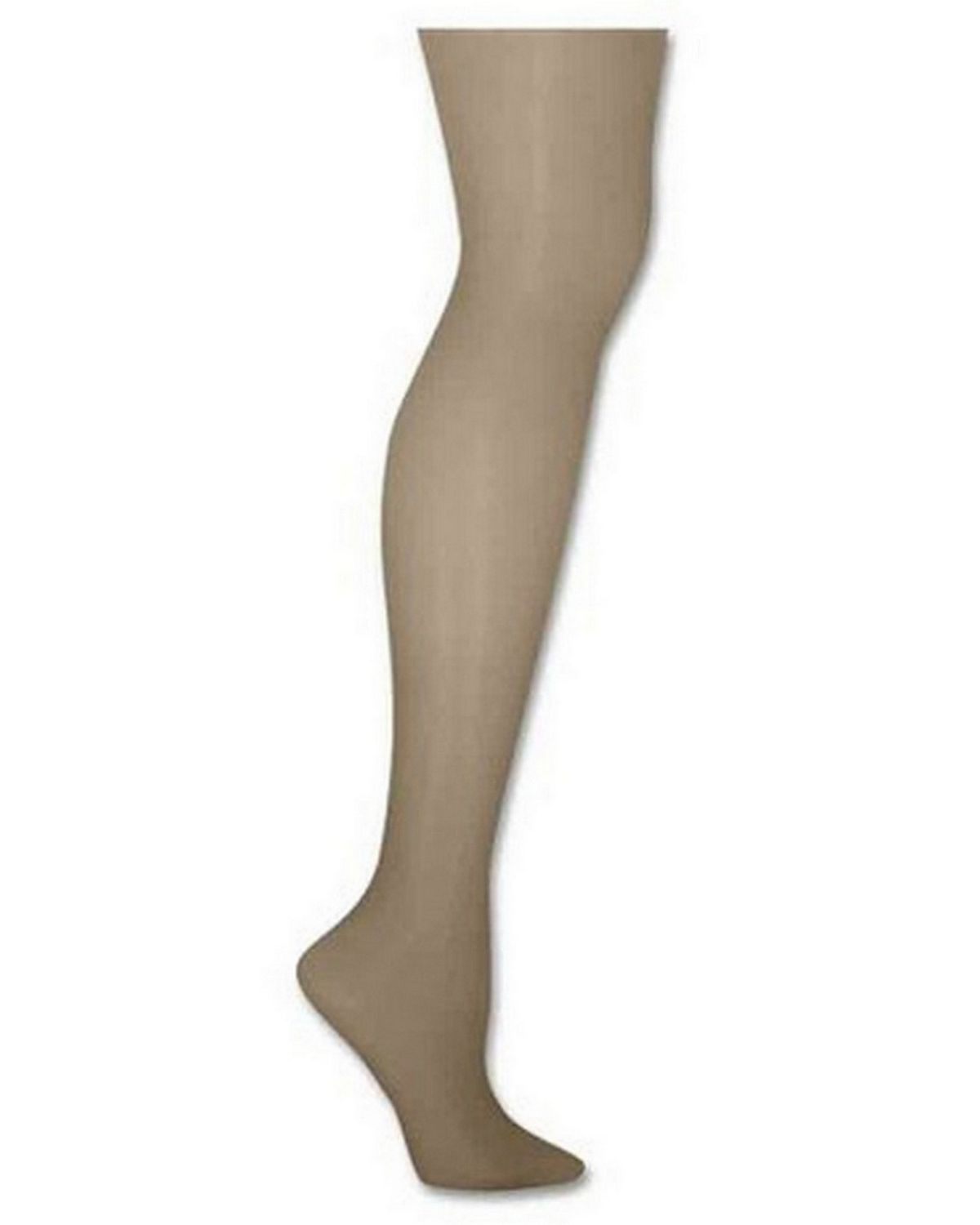 Hanes 717 Women's Silk Reflections Control Top Sheer Toe Pantyhose - Pearl - AB #silk
