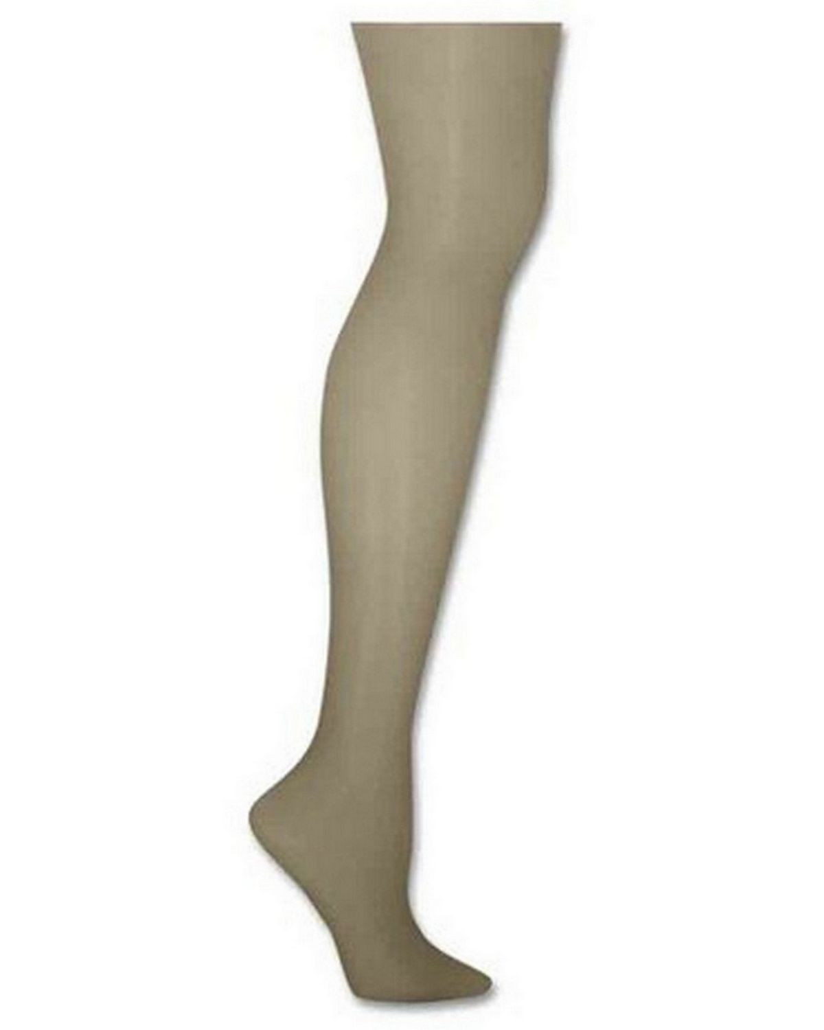 Hanes 717 Women's Silk Reflections Control Top Sheer Toe Pantyhose - Town Taupe - AB #silk