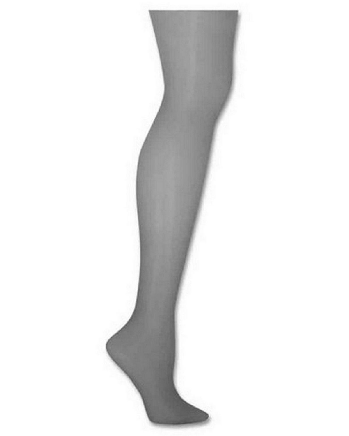 Hanes 717 Women's Silk Reflections Control Top Sheer Toe Pantyhose - Silver Smoke - AB #silk