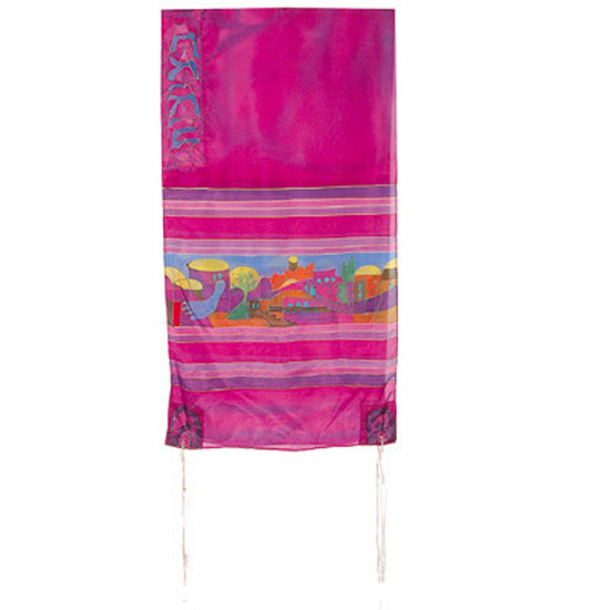 Beautifully designed silk The Twelve Tribes Tallit by renowned Israeli artist Yair Emanuel. Size: 21 x 77 inches / 52 x 192 cm.Color: Maroon. Emanuel, a graduate of the Bezalel Academy of Art and Design, lives and works in Jerusalem. Born in Kibbutz Sha'a #silk