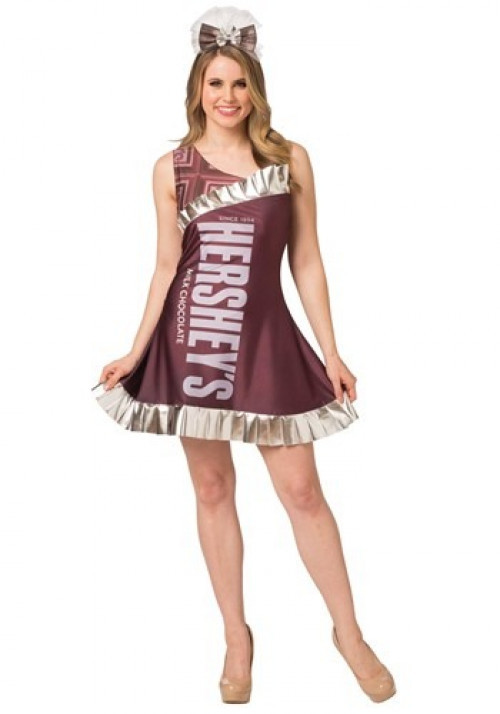 Are you the sweetest one at the party? Show it off with this Women's Hershey's Candy Bar Costume! #bar