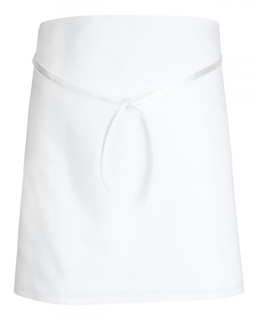 Chef Designs 1790 4-Way Bar Apron - White - One Size #bar