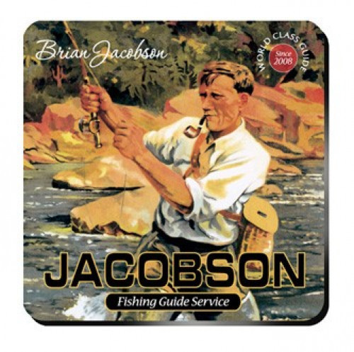 Personalize a coaster set in a design to match the recipient. An affordable lasting functional gift. Fishing Guide Coasters from our pub coaster collection of over 30 different design styles are affordable yet an impressive gift for any occasion. The wine #bar