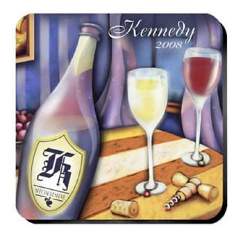 Personalize a coaster set in a design to match the recipient. An affordable lasting functional gift. Wine Painting Coasters from our pub coaster collection of over 30 different design styles are affordable yet an impressive gift for any occasion. The wine #bar