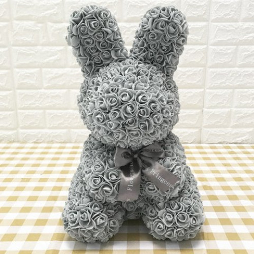 Creative Eternal Flower Rose Rabbit Christmas Gift With Gift Box #gift