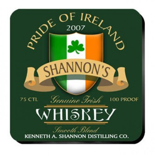 Personalize a coaster set in a design to match the recipient. An affordable lasting functional gift. Irish Whiskey Coasters from our pub coaster collection of over 30 different design styles are affordable yet an impressive gift for any occasion. The wine #bar