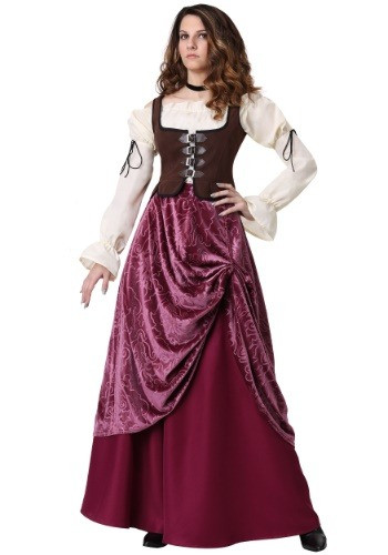 Serve up some fun straight out of the Middle Ages in this Women's Tavern Wench Costume. #bar