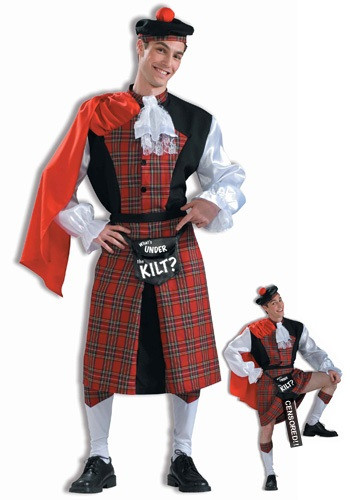 What's that poking out from under your kilt? Oh my! This What's Under the Kilt Costume is a funny phallus costume. #sex