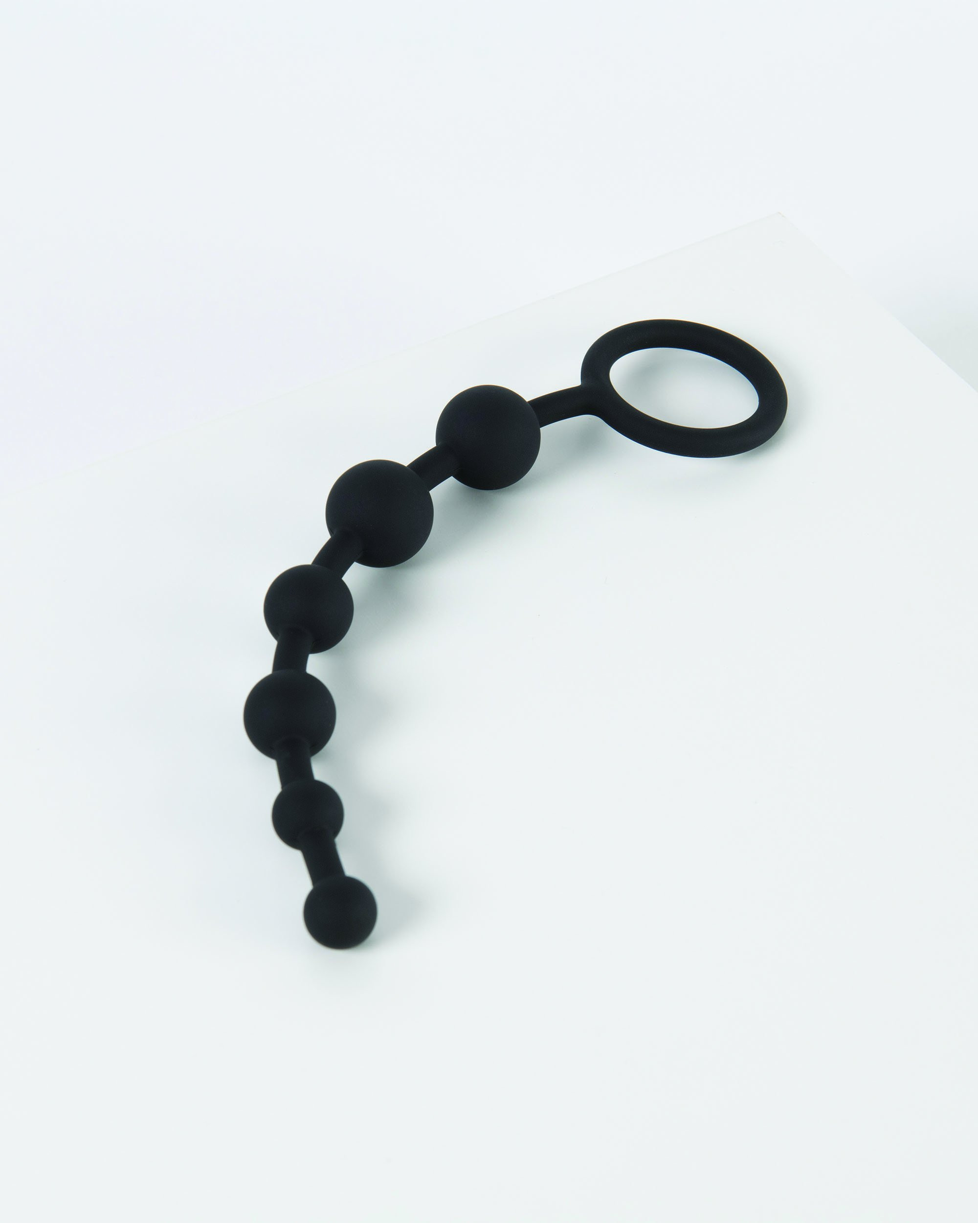 Made of flexible silicone for safe and exhilarating anal play, these tapered anal beads are perfect for everyone regardless of your level of butt play expertise.Ã‚Â  Measuring six inches inches in length with beads that increase in size the deeper they #sex