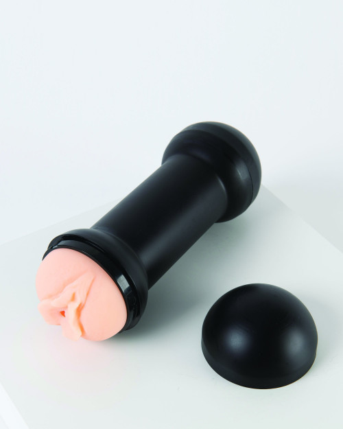 The uniquely designed Double Penetration Stroker offers you the choice of penetrating a pussy or enjoying an anal sex romp.Ã‚Â  The body safe real feel skin has an intricate internal texture that is sureÃ‚Â to enhance your orgasms. Completely discrete, #sex