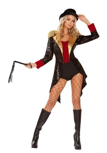 Tame that rowdy circus crowd with only your presence when you walk in wearing this Women's Sexy Ringmaster Costume! #sexy