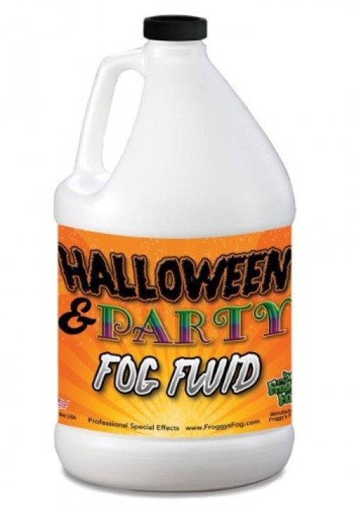 Throwing a spooky Halloween party? Turn on your fog machine and top it off with this Froggy's Gallon Fog Juice to set the mood! #Juice