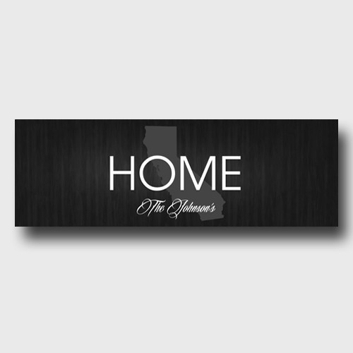 This customized canvas sign is designed with your home state map along with the text, HOME and your family name. This customized canvas sign is perfect for designing your living room, making it perfect for adding beauty to your home decor by working as a #home 