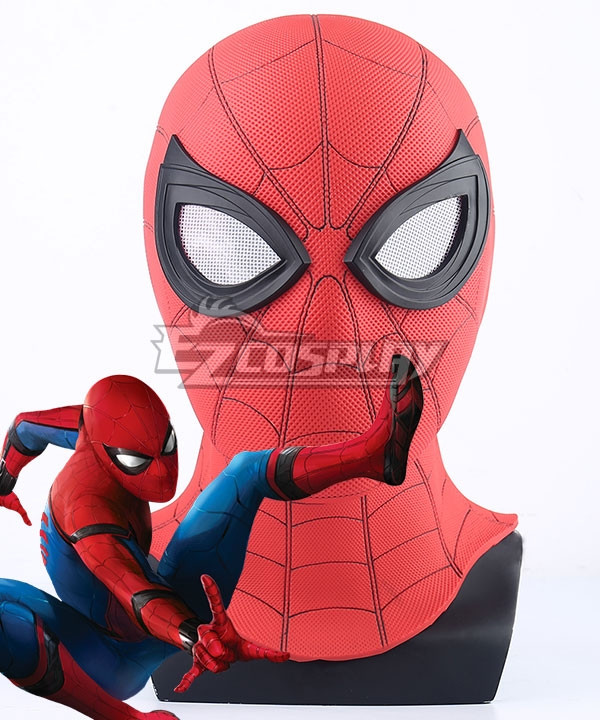 Marvel 2019 Movie Spider-Man: Far From Home Spiderman Red Mask Cosplay Accessory Prop #home 