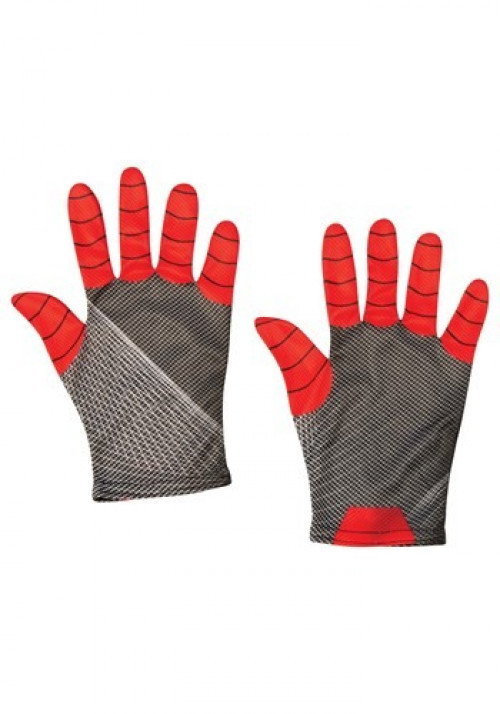 Gear up to defeat the bad guys with the Spider-Man Far From Home Kids Red and Black Gloves. #home 
