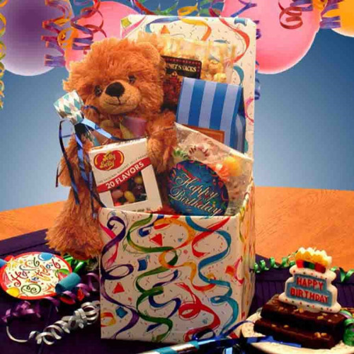 Our surprise birthday gift box is a perfect gift for that hard to please or shop for person in your life. Young or old will love the snacks and treats that come out of this lovely gift box. Give this gift to that special someone in your life who you are a #gift
