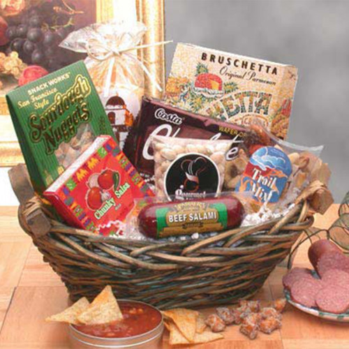 One Gift for Most Occasions! A classic snack gift basket for all seasons & occasions! Let those special people in your life know how much you care about them. Totally tasty! #gift