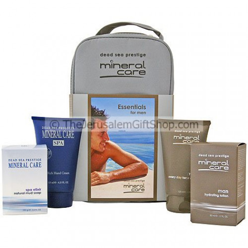 Mineral Care - Essentials for Men - Gift Pack with carrying case includes: Hydrating Lotion A non-greasy facial moisturizer specially designed to retain your skin moisture levels all day long Size: 50 ml / 1.7 Fl Oz Every Day Face wash A delightful foamin #gift
