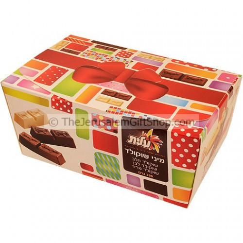 Elite Mini Chocolate Gift Box are delicious mini chocolate bars in various flavors Net Weight: 200 gram / 8 Oz.Made in Israel. Flavours include:White ChocolateMilk ChocolateBittersweet chocolate. The taste that all Israeli's love! Shipped to you direct fr #gift