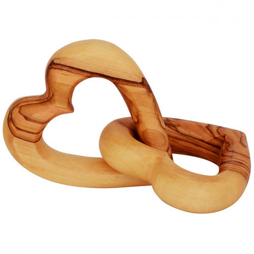 What a thoughtful loving gift this would make for any couple... from one to the other or as a Wedding gift - Engagement gift. Beautifully handmade from high quality Olive Wood by a Christian family business in Bethlehem - the birthplace of Yeshua (Jesus) #gift