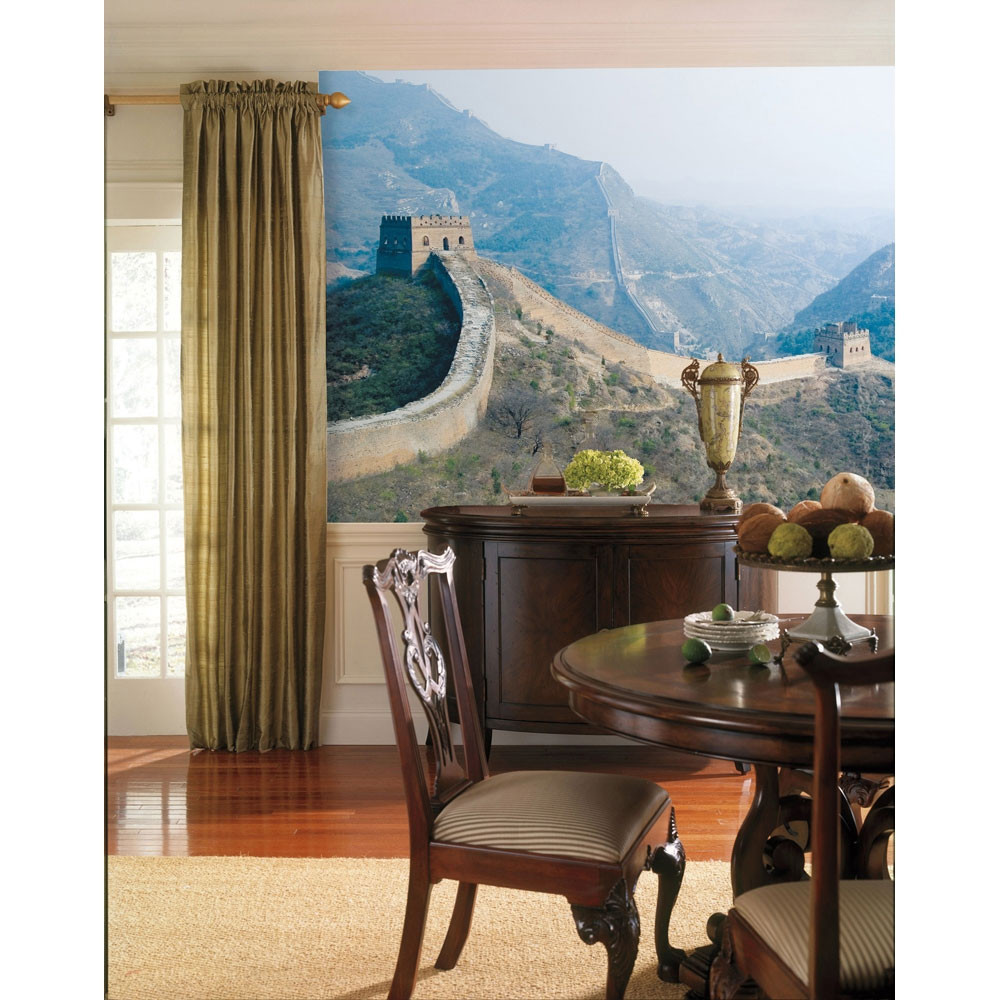 One Great Wall prepasted wall mural, measuring 72 X 126 inches. #decor