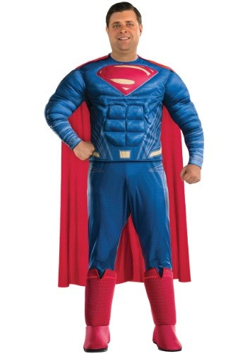 The Adult Superman Plus Size Costume will have you taking to the skies, but we can't promise you'll be picking up cars! #plus