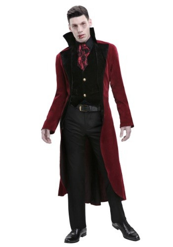 The night is yours when you wear this velvety dreadful vampire ensemble costume. Available in 2X and 3X. #plus