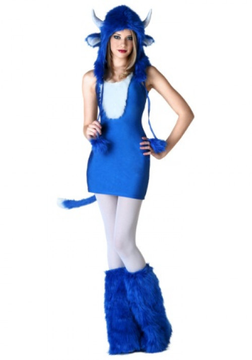 When you want to become a legend, there's only one thing you should wear... our Plus Size Sexy Babe the Blue Ox Costume! You'll be a true folk hero. Available in 1X and 2X. #plus
