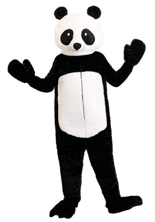 Spend the day munching on eucalyptus and bamboo while you wear this Plus Size Panda Bear Costume! This exclusive costume includes the jumpsuit, headpiece, gloves and foot covers. #plus