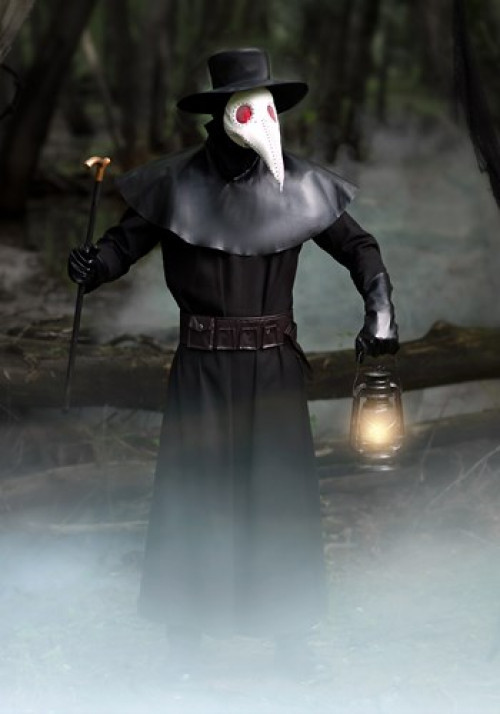 The Adult Plus Size Plague Doctor Costume might not come with a doctorate, but it should be a huge hit at your Halloween party! Available in 2X and 3X. #plus
