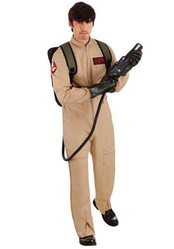 Strike fear into the empty souls of all the ghost costumes with the Ghostbusters Men's Plus Size Deluxe Costume. #plus