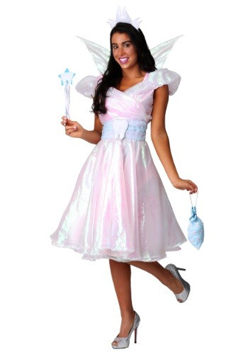 Sneak in his room and exchange his tooth for a small surprise! This Women's Plus Size Tooth Fairy Costume is exclusive and is sure to bring joy to your kiddo's face! Available in 1X and 2X. #plus