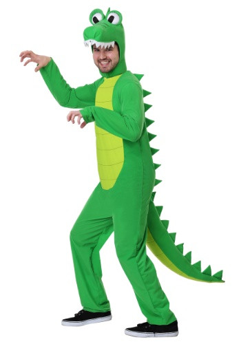 Catch ya later alligator! This exclusive Plus Size Goofy Gator Costume is a simple last minute costume that will keep you comfortable all night! #plus