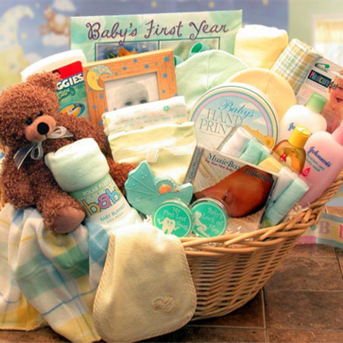 Everything Baby Needs is Here! Baby comes Home Gift Set! New parents love our baby's first gift set when they arrive back from the hospital. This gift includes Baby's First Haircut, Baby's First Tooth Keepsake, Stuffed Bear & lots more. Welcome Home Baby! #gift