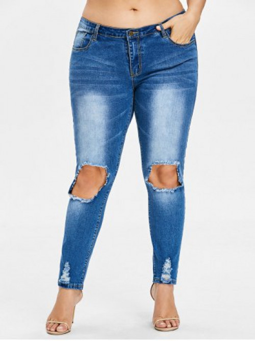 Plus Size Jeans #Rosegal